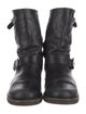 Frye Leather Moto Boots