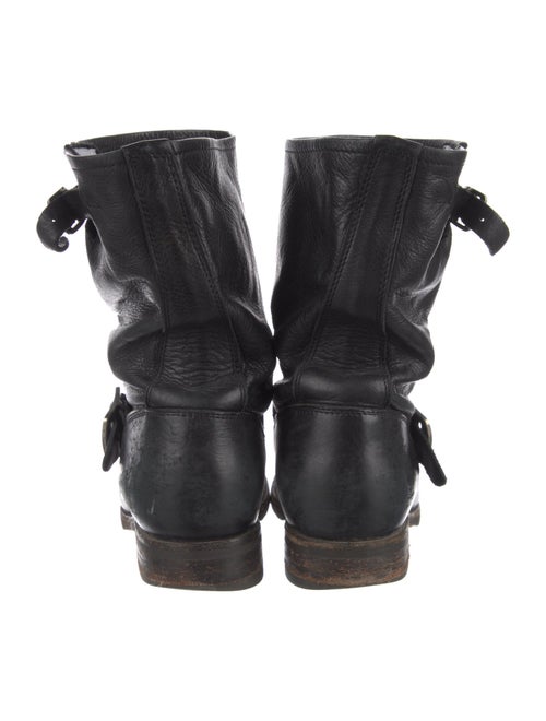 Frye Leather Moto Boots