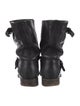Frye Leather Moto Boots
