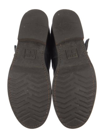Frye Leather Moto Boots