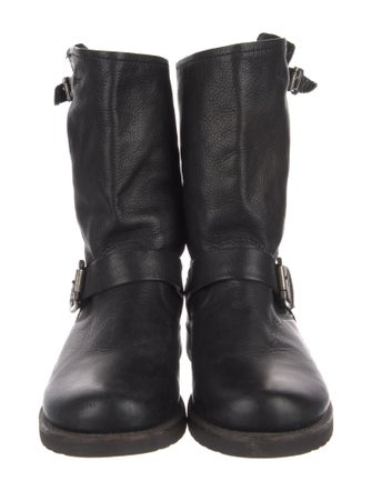 Frye Leather Moto Boots