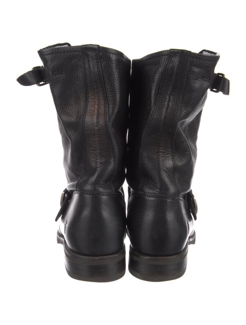Frye Leather Moto Boots