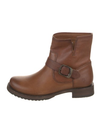 Frye Leather Moto Boots