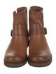 Frye Leather Moto Boots