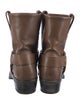 Frye Leather Moto Boots