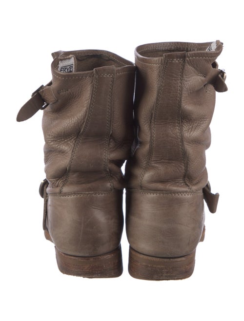 Frye Leather Moto Boots