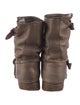 Frye Leather Moto Boots