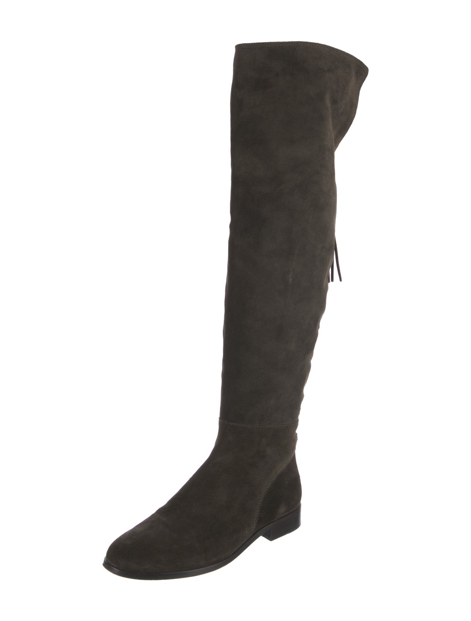 Frye Suede Tassel Accents Boots