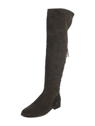 Frye Suede Tassel Accents Boots