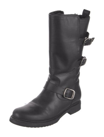 Frye Leather Moto Boots
