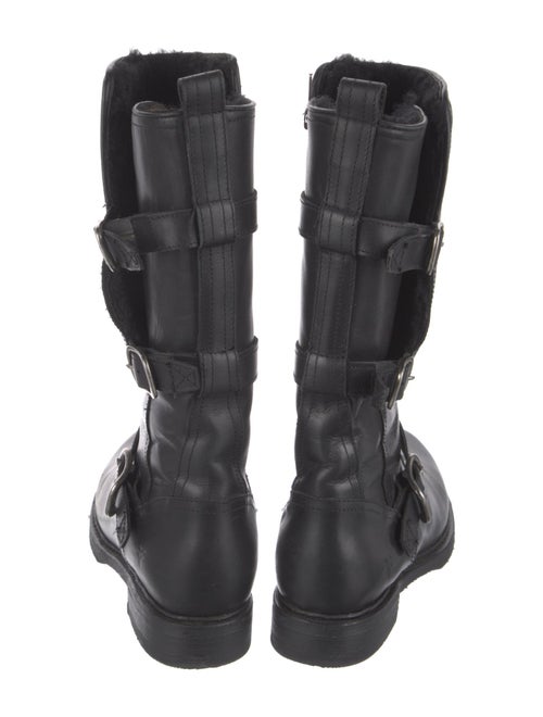 Frye Leather Moto Boots