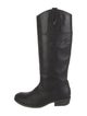Frye Leather Studded Accents Riding Boots