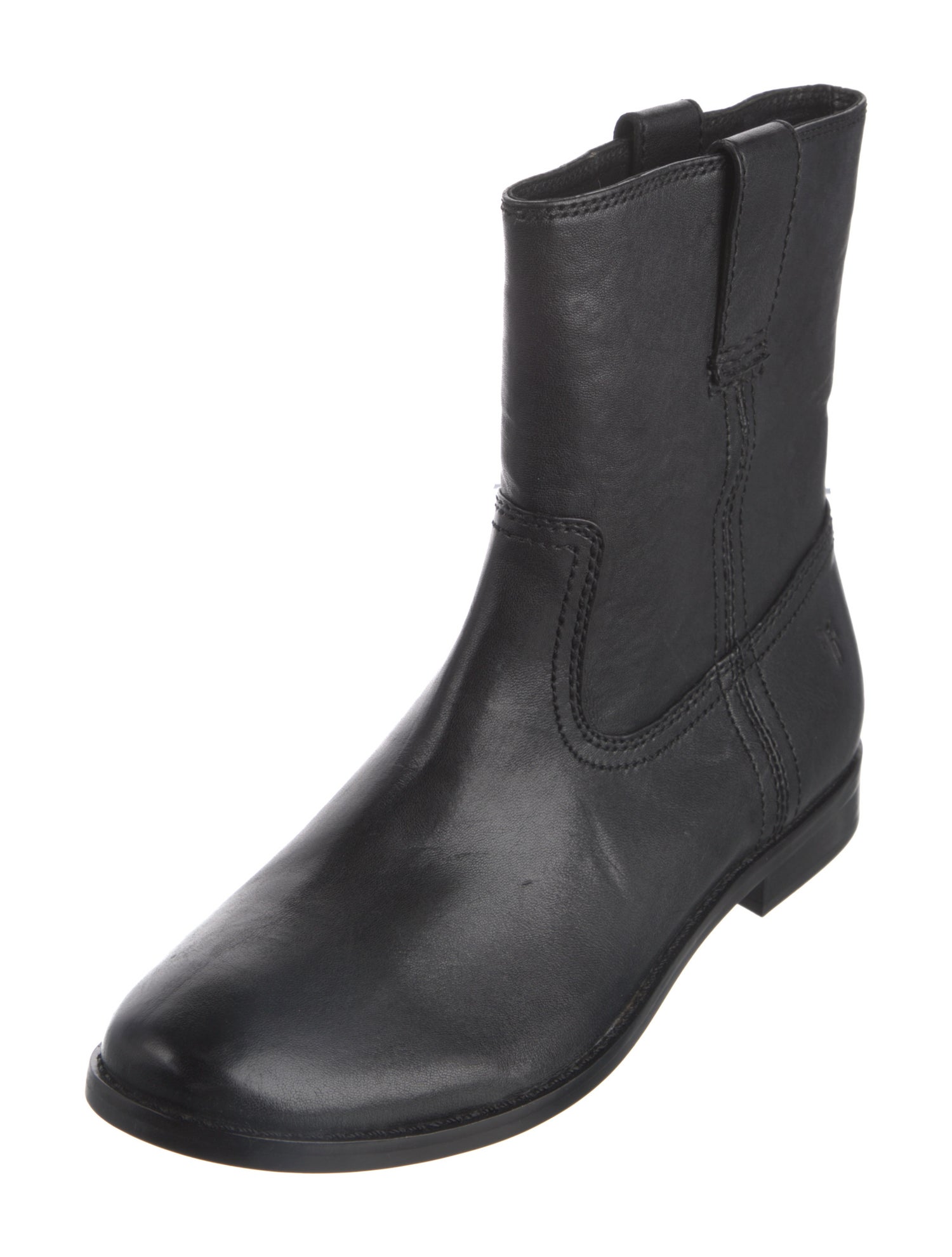 Frye Leather Moto Boots