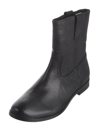 Frye Leather Moto Boots