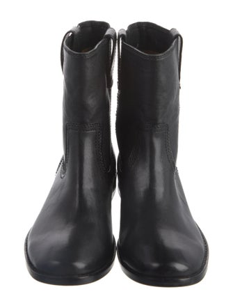 Frye Leather Moto Boots