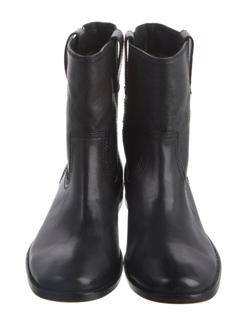 Frye Leather Moto Boots