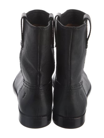 Frye Leather Moto Boots