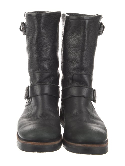 Frye Leather Moto Boots