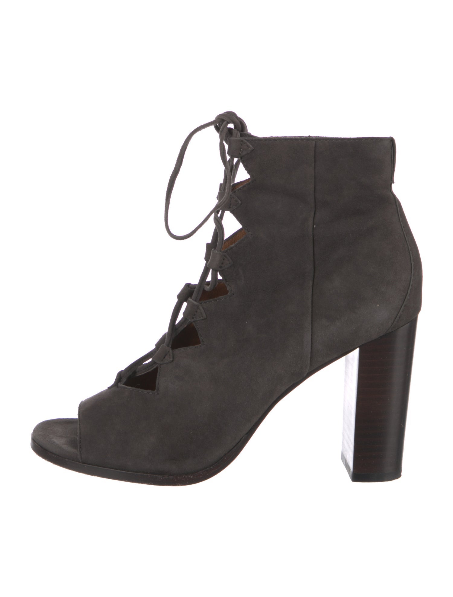 Frye Suede Lace-Up Boots