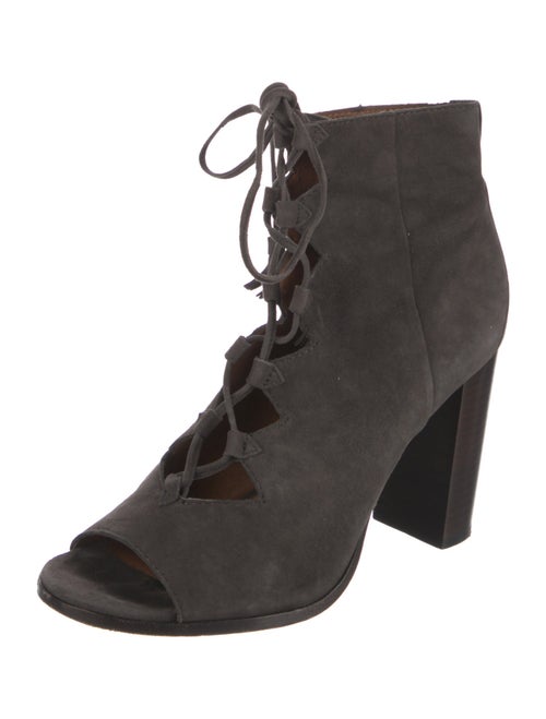 Frye Suede Lace-Up Boots