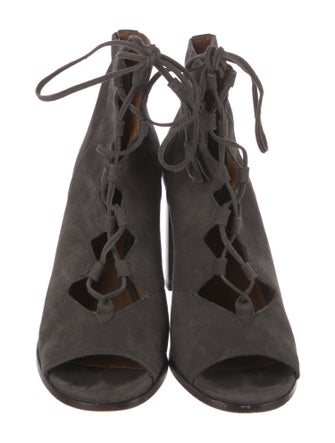 Frye Suede Lace-Up Boots
