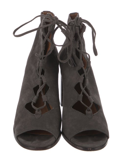 Frye Suede Lace-Up Boots