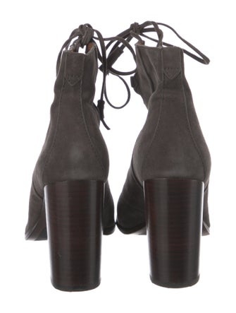 Frye Suede Lace-Up Boots