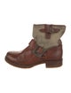 Frye Leather Moto Boots