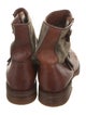 Frye Leather Moto Boots