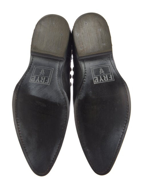 Frye Leather Studded Accents Western Boots