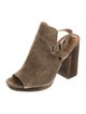 Frye Suede Slingback Sandals