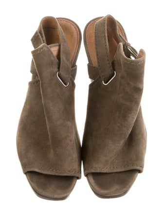Frye Suede Slingback Sandals