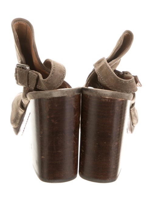 Frye Suede Slingback Sandals