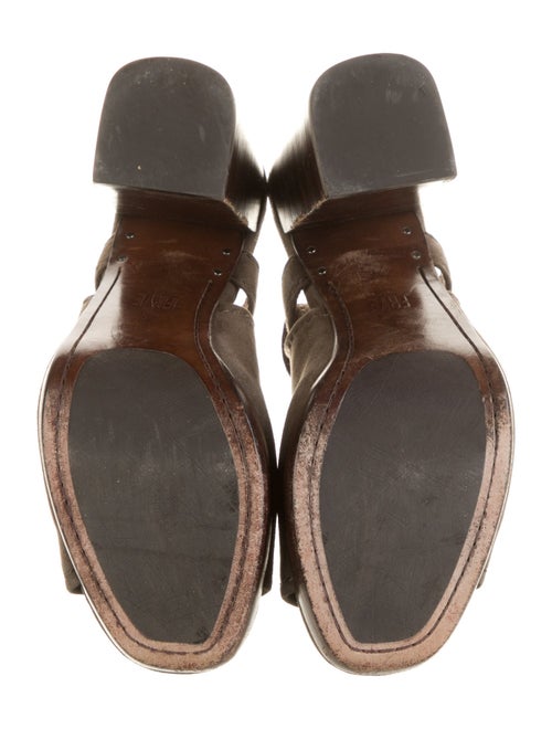 Frye Suede Slingback Sandals