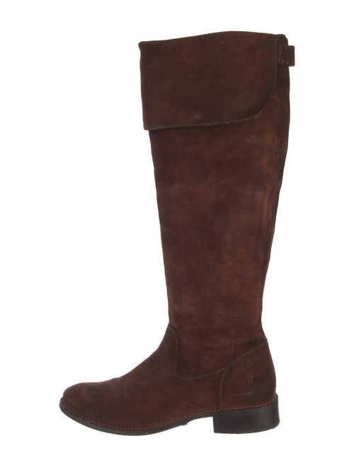 Frye Suede Riding Boots