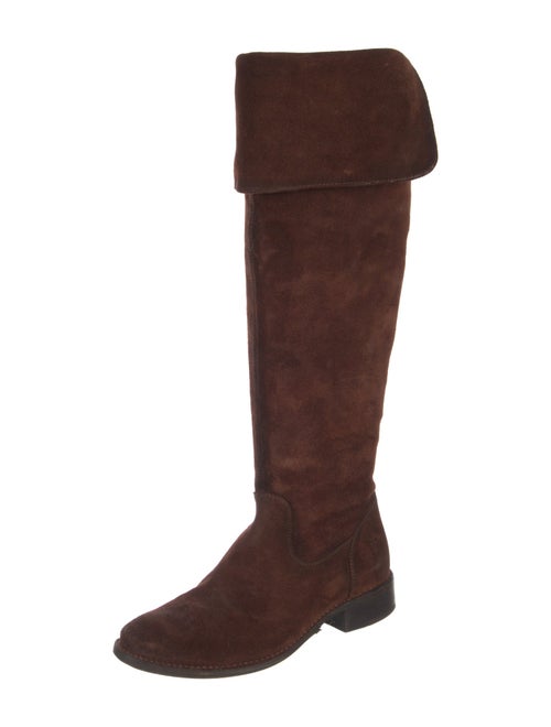 Frye Suede Riding Boots