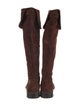 Frye Suede Riding Boots