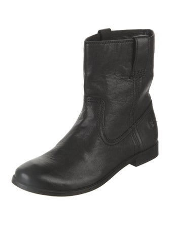 Frye Leather Moto Boots