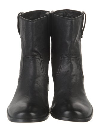 Frye Leather Moto Boots