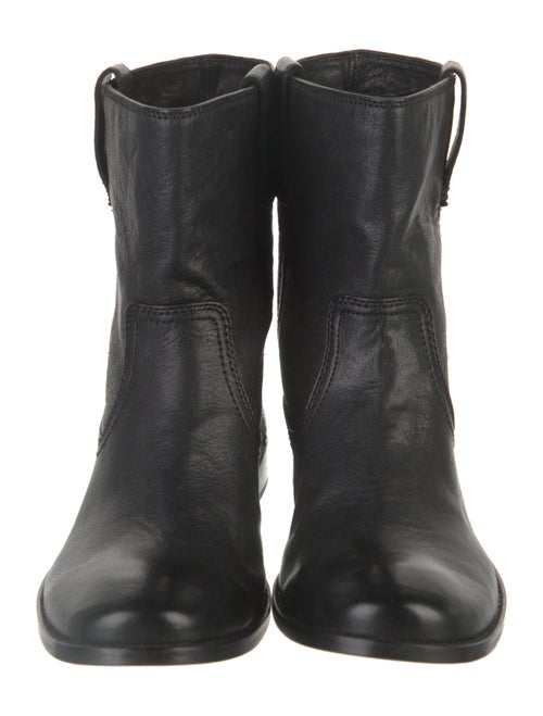 Frye Leather Moto Boots