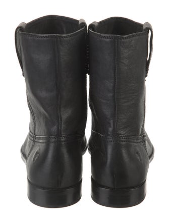 Frye Leather Moto Boots