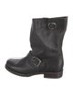 Frye Leather Moto Boots