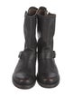 Frye Leather Moto Boots