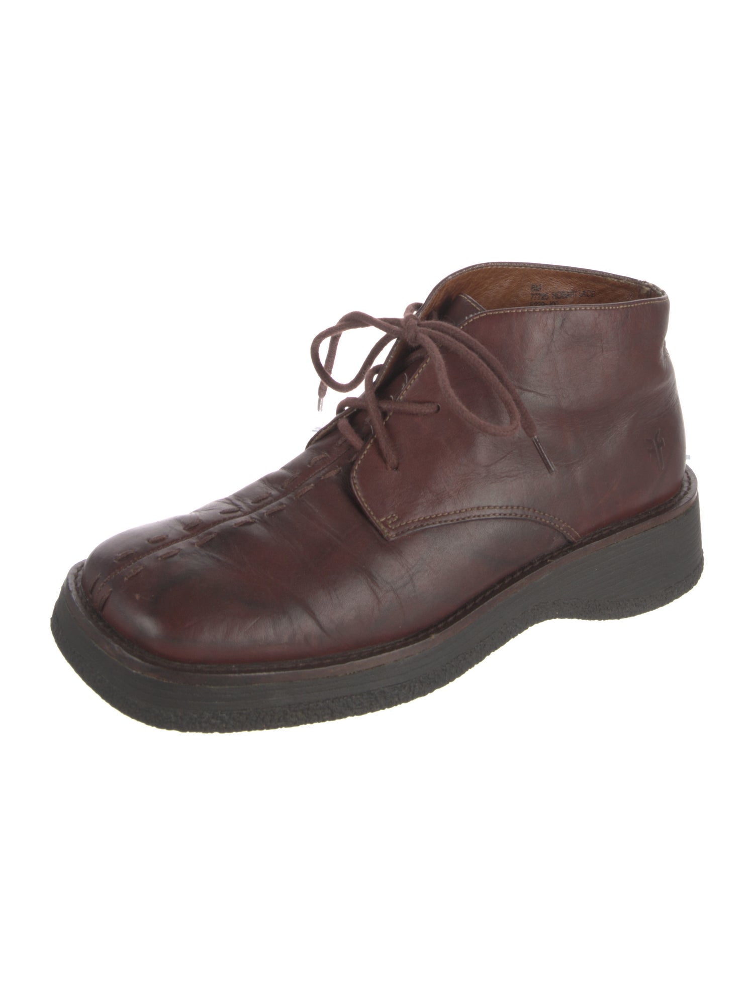 Frye Leather Lace-Up Boots