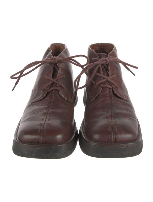 Frye Leather Lace-Up Boots