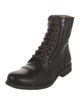 Frye Leather Combat Boots