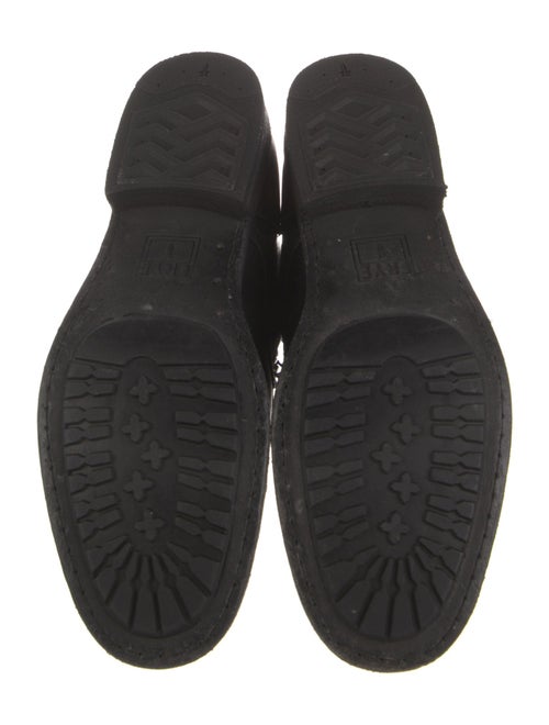 Frye Leather Combat Boots