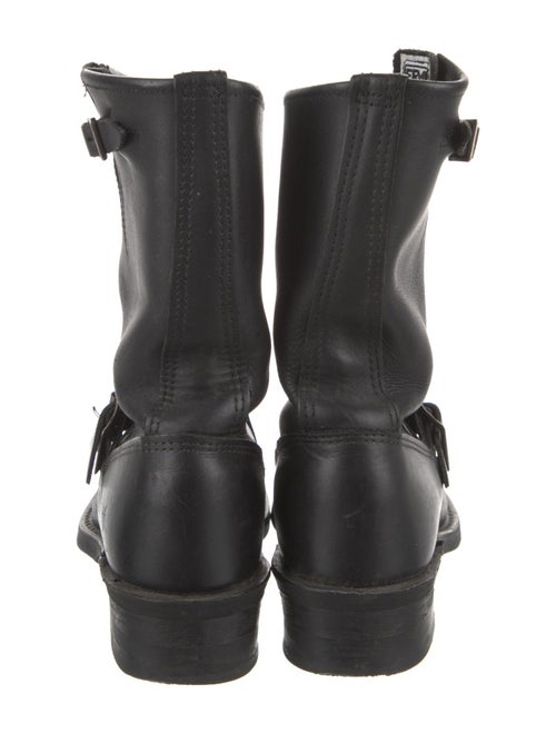 Frye Leather Moto Boots