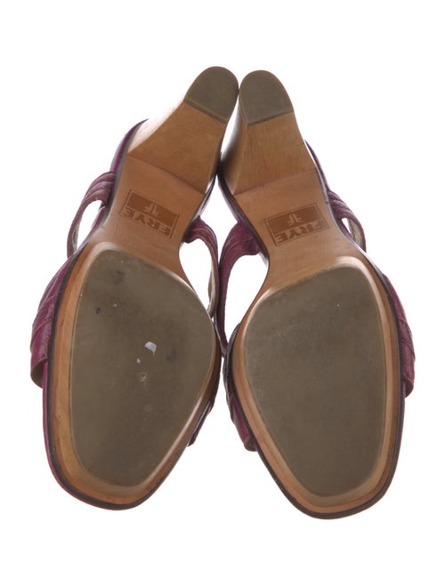 Frye Leather Slides