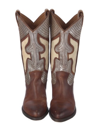 Frye Leather Western Boots